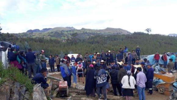 Mineros fallecieron el sábado por la noche al intentar ingresar a mina informal.  (Foto: Antena Norte Huamachuco)