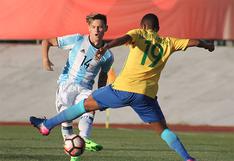 Brasil venció 2-0 a Argentina por el Sudamericano Sub 17