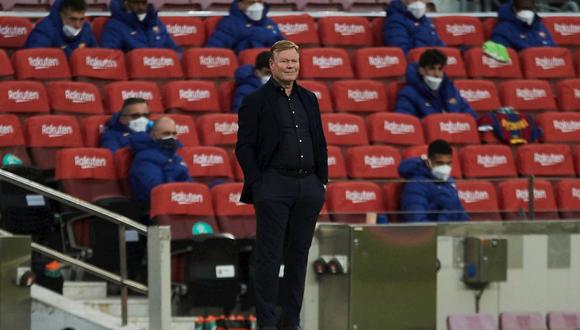 Ronald Koeman cumple su primera temporada al mando de FC Barcelona. (Foto: EFE)