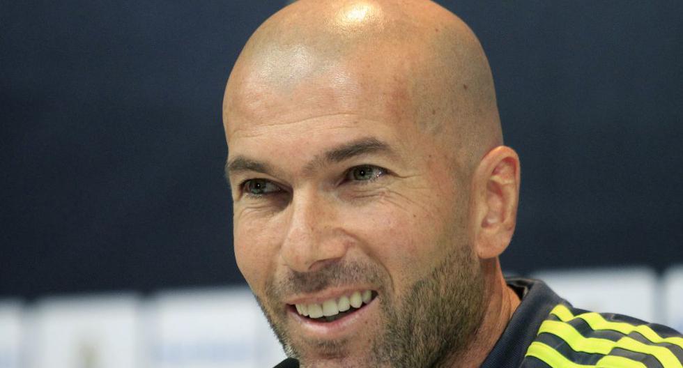 Zinedine Zidane, técnico del Real Madrid. (Foto: EFE)