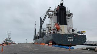 Puerto de Salaverry recibe primera nave de contenedores después de 10 años