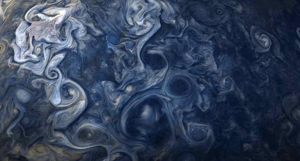 NASA presenta a Júpiter. (Foto: NASA/JPL-Caltech/SwRI/MSSS/Gerald Eichstadt/ Sean Doran)