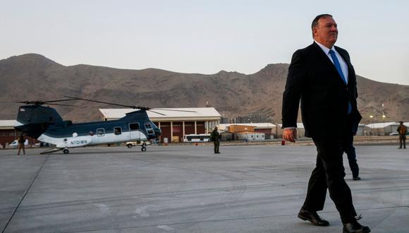 Mike Pompeo llega por sorpresa a Afganistán antes de negociaciones con los talibanes. (AFP).