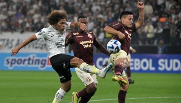 Universitario recibe a Corinthians: ¿qué resultado necesitan los cremas  para clasificar a octavos de Sudamericana?. (Foto: AFP)