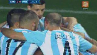 Argentina vs. Paraguay: Rojo marcó el 1-0 de albicelestes