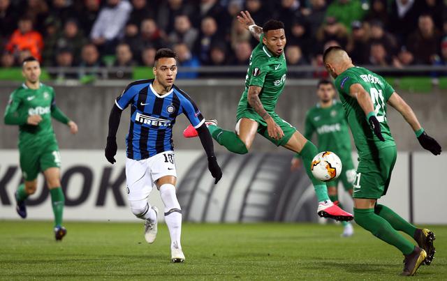 Inter de Milán vs. Ludogorets: las mejores postales del partido de Europa League. (Foto: Agencias)