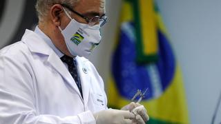 Brasil aplica 2,2 millones de vacunas contra el COVID-19 en un día y marca un nuevo récord