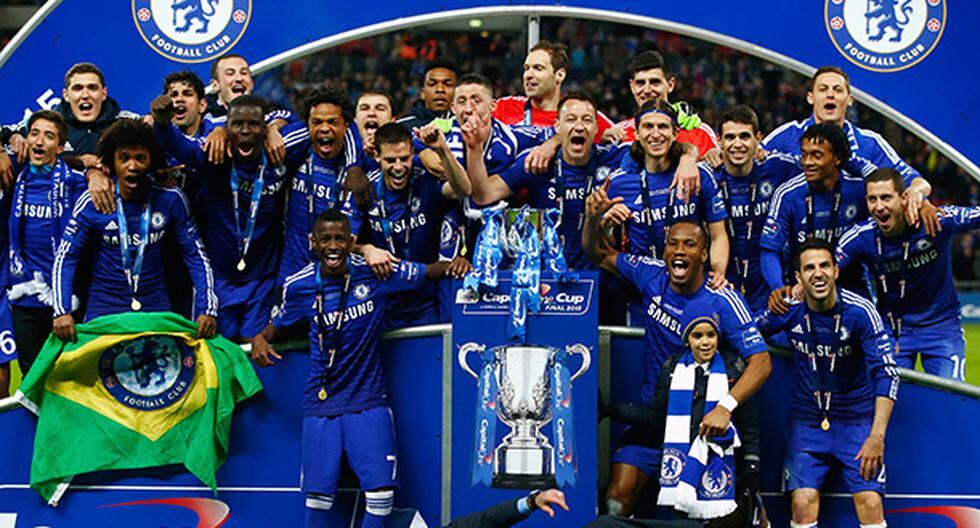 El Chelsea volvió a levantar un título de la mano de José Mourinho. (Foto: Getty Images)