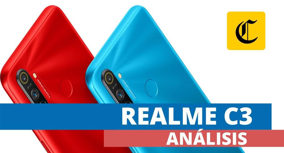 El Realme C3 es una muy buena opción para quienes están buscando un smartphone de gama de entrada. Se comercializa localmente a través de Entel Perú. (El Comercio)