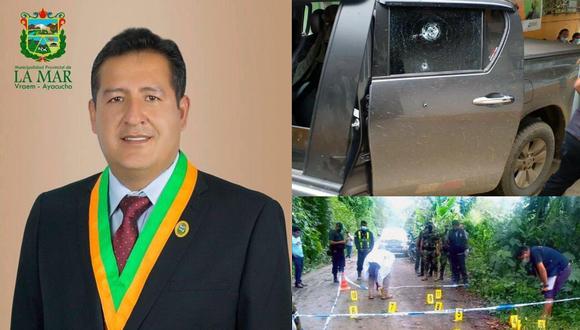 Burgomaestre fue atacado cuando se dirigía a colocar la primera piedra de un local multiuso en la comunidad de Gloria Pata (Foto: Ministerio Público/Distrito Fiscal de Ayacucho)