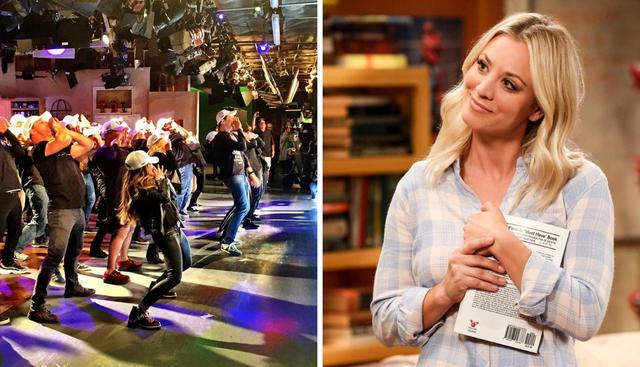 Kaley Cuoco comparte el último flashmob de “The Big Bang Theory” (Fotos: Instagram)
