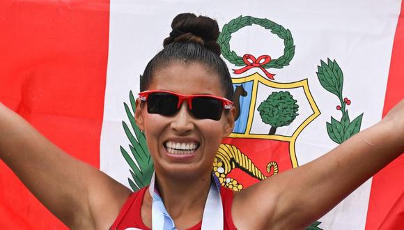 Kimberly García entre las cinco finalistas al trofeo del atleta mundial del año. (Foto: AFP)