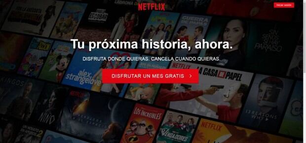 Netflix da opción a todos los usuarios de disfrutar 30 días de prueba y gratuito para ver las mejores series y películas. (Foto: Captura)