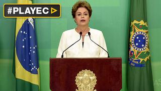 Dilma Rousseff "indignada" por posibilidad de juicio político