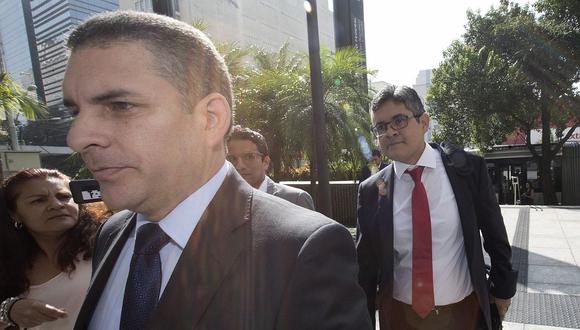 Rafael Vela Barba presentó un oficio que se suma al pedido que hizo el viernes último José Domingo Pérez. (Foto: EFE)