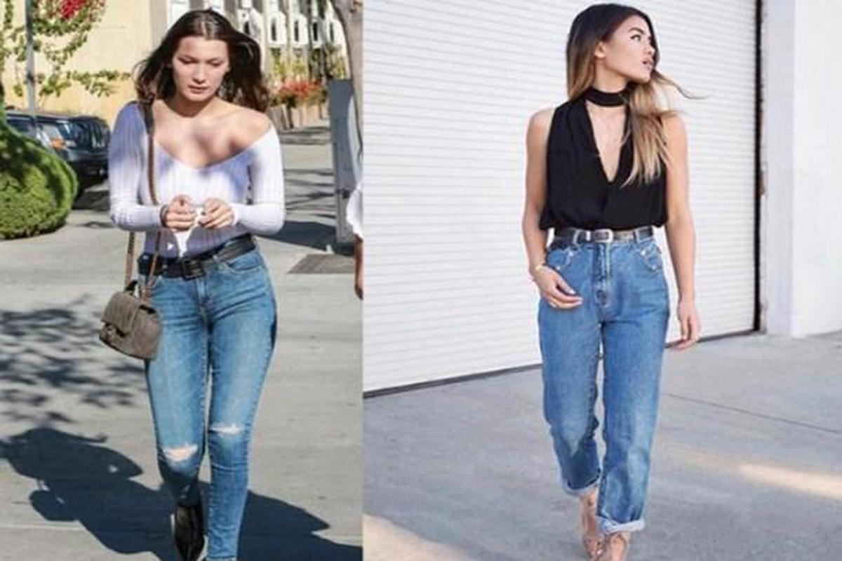 Jeans de tiro alto: 3 claves para lograr un look casual | MUJERES 
