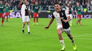Juventus volteó el partido 2-1 a Lokomotiv con doblete de Paulo Dybala [VIDEO]