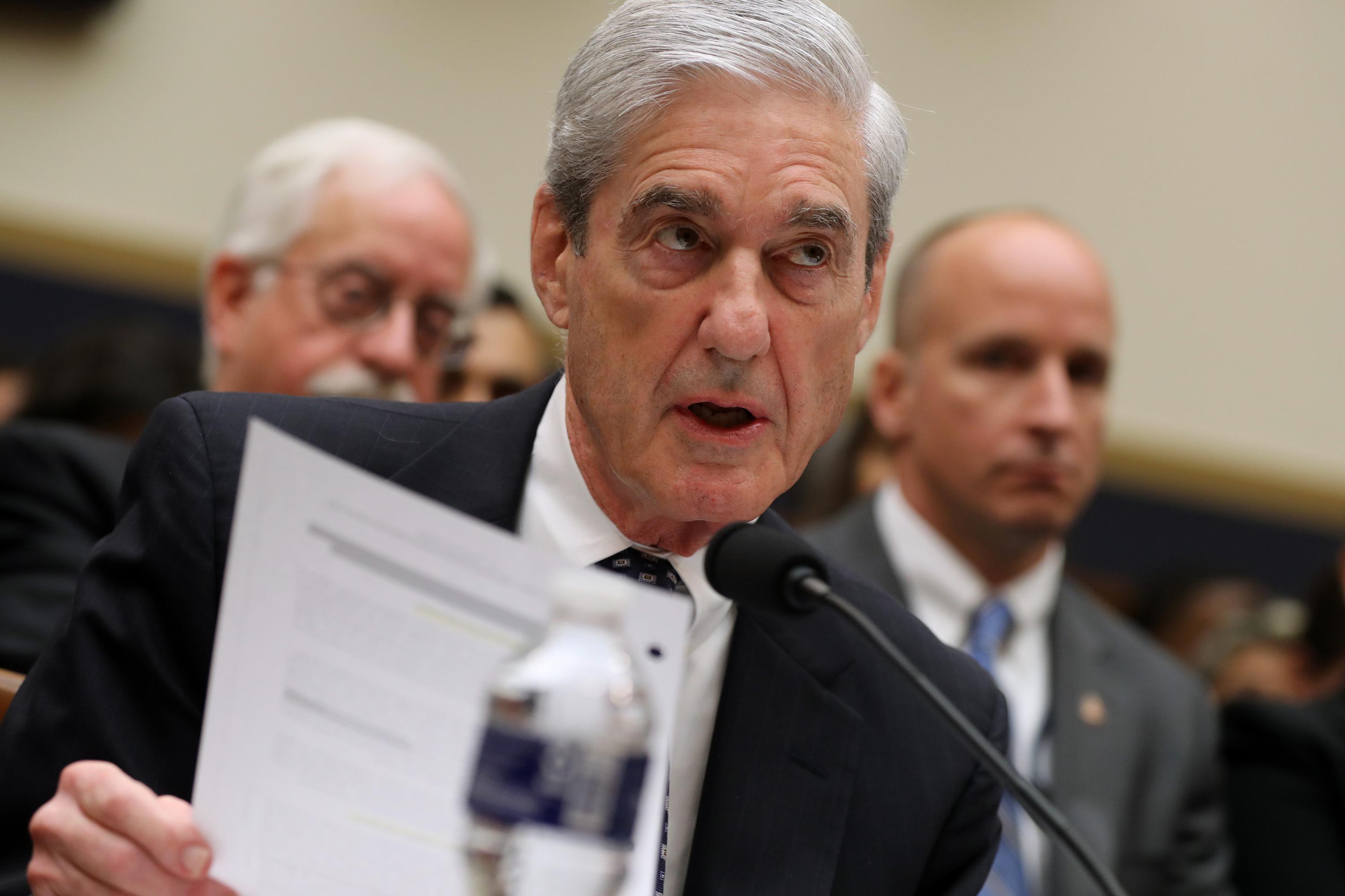 Robert Mueller testifica en el Congreso para aclarar si Donald Trump cometió un delito | Estados Unidos | Rusiagate | Trama rusa. Foto: AFP