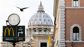 McDonald's del Vaticano entregará comida a indigentes