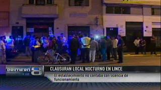 Lince clausura local nocturno y trabajadores realizan plantón