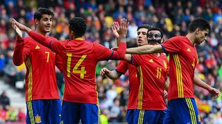 España goleó 6-1 a Corea del Sur en amistoso FIFA