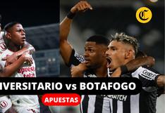 Apuestas, Universitario vs Botafogo: pronósticos y cuotas por la Copa Libertadores