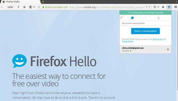 Mozilla lanza nueva versión de su chat de video y texto