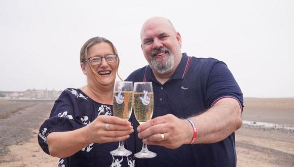 Helen y Lee ganaron más de 3 millones de libras esterlinas. (Foto: dailyrecord.co.uk)