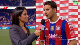 Lo que dijo Claudio Pizarro tras anotar en amistoso del Bayern