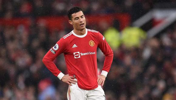 Cristiano Ronaldo tiene un acuerdo firmado con Manchester United hasta junio del 2023. (Foto: AFP)