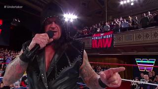 The Undertaker volvió a Raw y dejó misterioso mensaje [VIDEO]