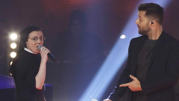 Sor Cristina cantó con Ricky Martin y pasó a final de "La voz"