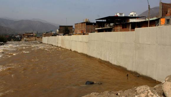 La infraestructura reemplaza al muro anterior, que tenía más de 40 años y que colapsó en marzo del 2017 por los desbordes del río Rímac durante el fenómeno del Niño Costero. (Difusión)