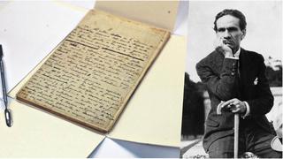 La historia del valioso manuscrito de César Vallejo que fue salvado de los nazis