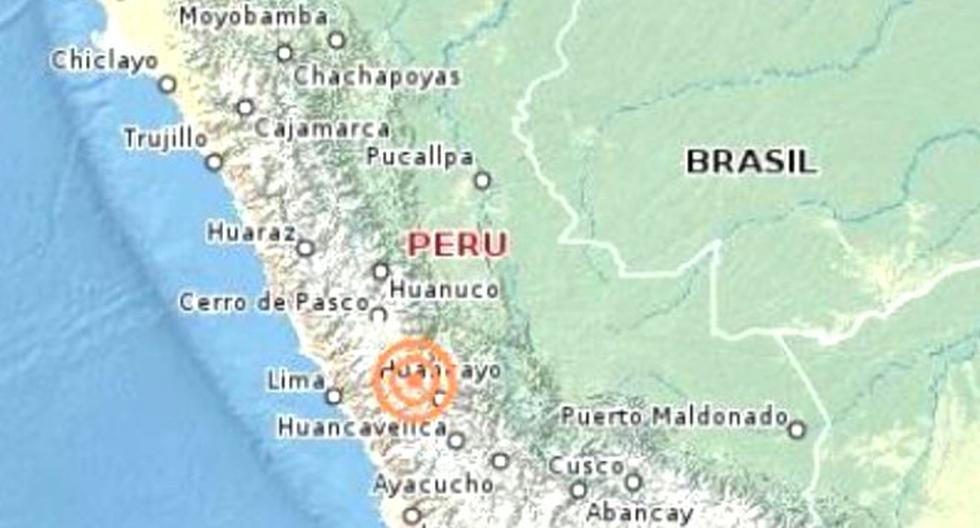Un sismo de 4.0 grados de magnitud en la escala de Richter se registró esta madrugada en el departamento de Junín, reportó el Instituto Geofísico del Perú.