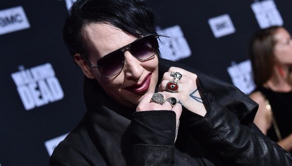 La policía de estado de Nuevo Hampshire ha emitido una orden judicial de arresto contra el cantante Marilyn Manson. (Foto: AFP)