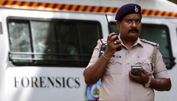 Un personal de la policía india. (Foto: EFE/EPA/JAGADEESH NV/ IMAGEN REFERENCIAL)
