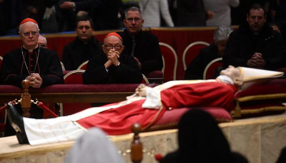 El funeral de Benedicto XVI se realizará este jueves. (AFP).