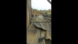 Piura: incendio consume 9 casas en asentamiento humano de Sullana
