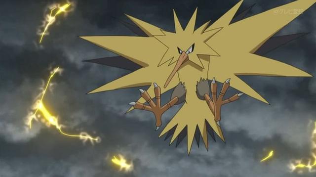 5. Zapdos. (Foto: TV Tokio)