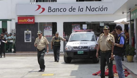 Roban 25 mil soles de Banco de la Nación en Santiago de Chuco