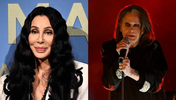 Cher y Ozzy Osbourne, entre los músicos admitidos en el Salón de la Fama del Rock'n Roll. (Foto: AFP)