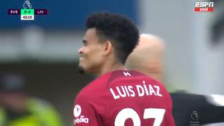 El palo dijo “no”: Díaz y Darwin se quedaron con las ganas de golazo en Liverpool vs. Everton | VIDEO
