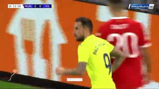Manchester United vs. Villarreal: Paco Alcácer anotó el primer gol para el ‘Submarino amarillo’ | VIDEO