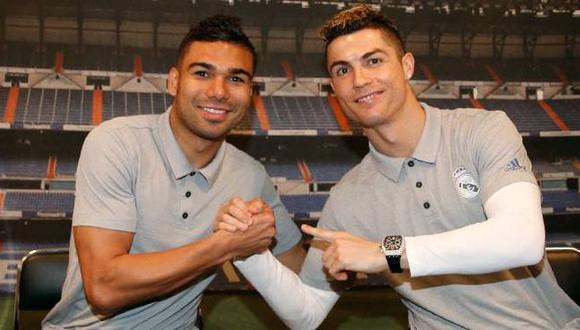 El jugador del Real Madrid, Casemiro, aseguró que Cristiano Ronaldo hace falta porque sigue siendo el mejor jugador del mundo. (Foto: Real Madrid).