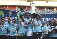 Sporting Cristal campeón: eufórica celebración con el trofeo del Torneo Descentralizado 
