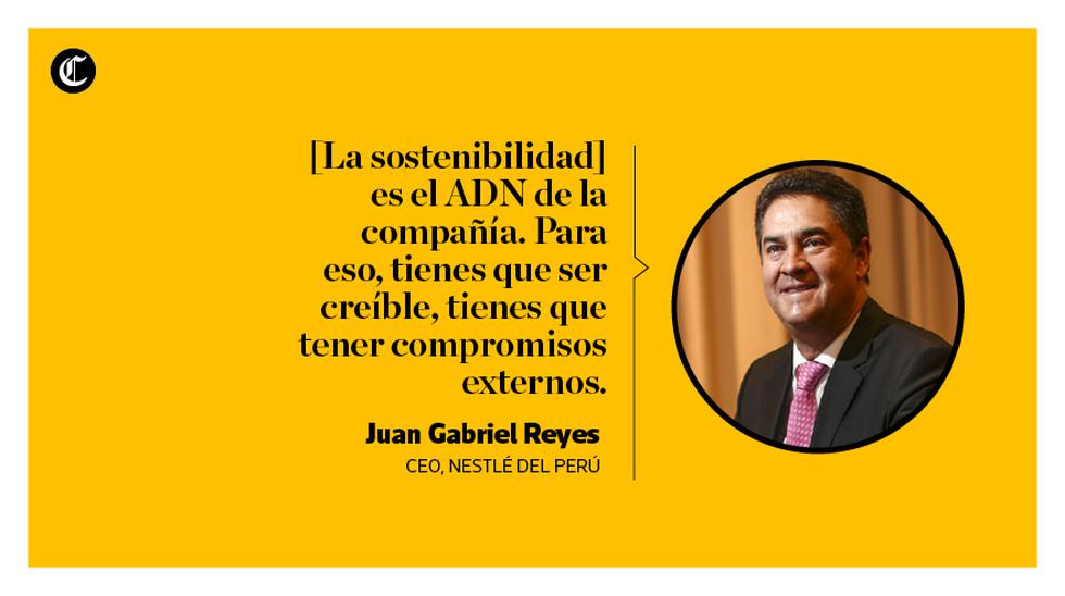 CEO Leadership Forums. Juan Gabriel Reyes,  CEO de Nestl&eacute; Per&uacute;, resalt&oacute; que su compa&ntilde;&iacute;a ha firmado 42 compromisos de desarrollo sostenible al 2030 con las Naciones Unidas. (Foto: El Comercio)