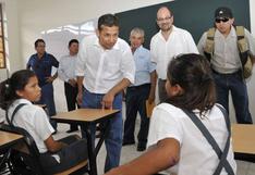 Ollanta Humala: "Gobierno trabaja para llevar educación de calidad a lugares más pobres" 