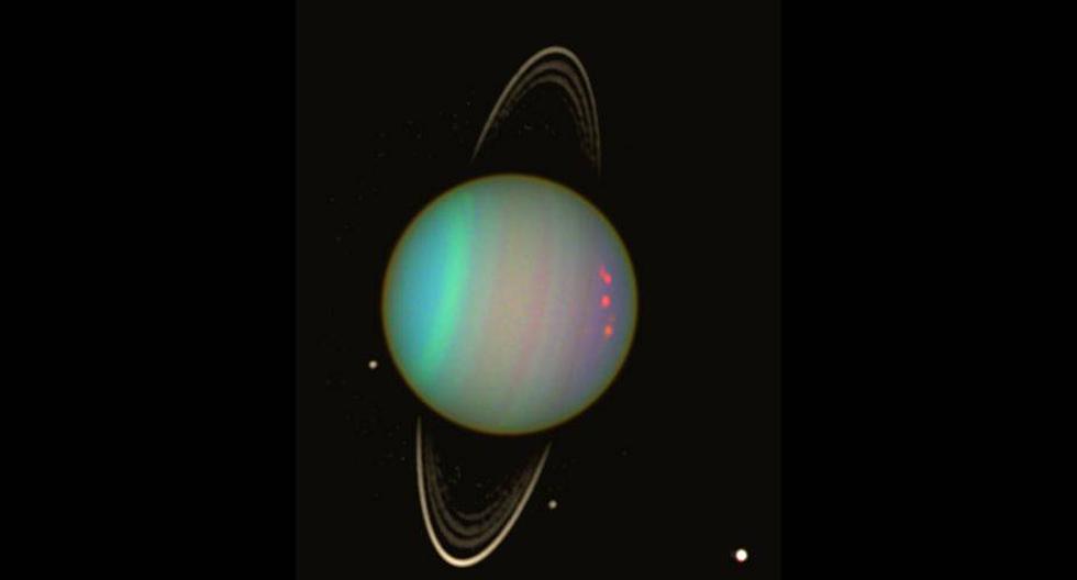 Urano. (Foto: NASA/Erich Karkoschka (Univ. Arizona))