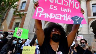 España sigue el ejemplo de EE.UU. y se une a la ola de manifestaciones contra el racismo | FOTOS